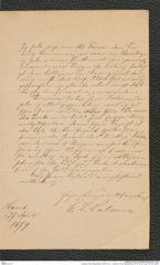 Nachlass Franz Steindachner, Brief von C. L. Salmin an Franz Steindachner (27.04.1874), Inv.Nr. 431.04, Seite 3
